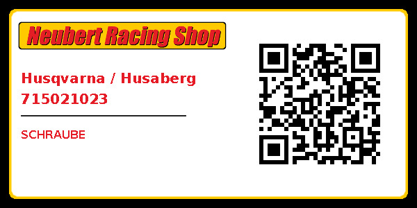Husqvarna / Husaberg 715021023
