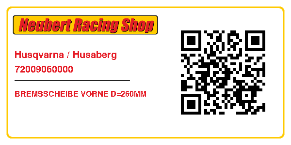 Husqvarna / Husaberg 72009060000