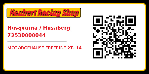 Husqvarna / Husaberg 72530000044
