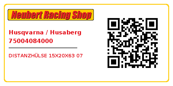 Husqvarna / Husaberg 75004084000