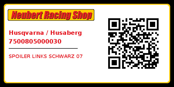 Husqvarna / Husaberg 7500805000030