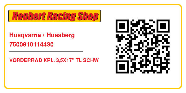 Husqvarna / Husaberg 7500910114430