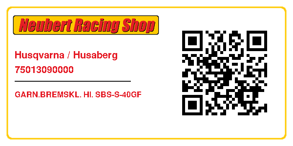 Husqvarna / Husaberg 75013090000