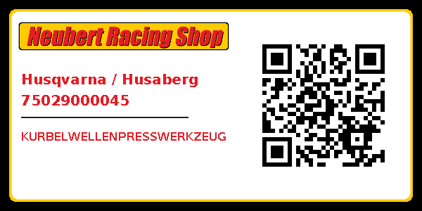 Husqvarna / Husaberg 75029000045