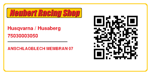 Husqvarna / Husaberg 75030003050