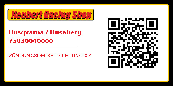 Husqvarna / Husaberg 75030040000