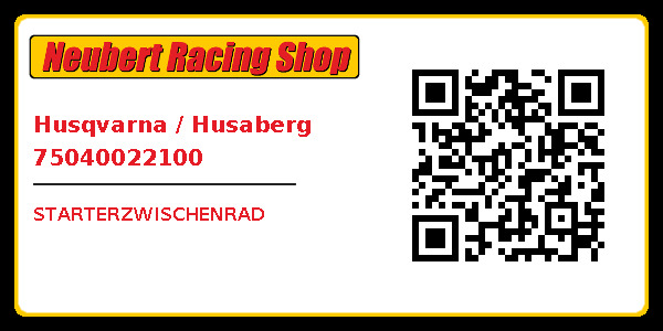 Husqvarna / Husaberg 75040022100