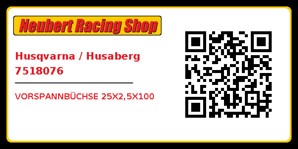 Husqvarna / Husaberg 7518076