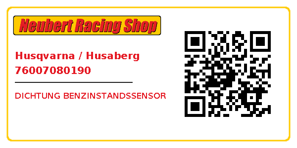 Husqvarna / Husaberg 76007080190