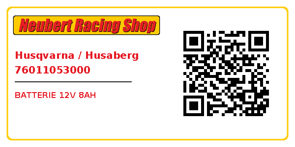 Husqvarna / Husaberg 76011053000