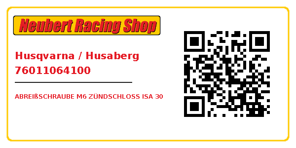 Husqvarna / Husaberg 76011064100