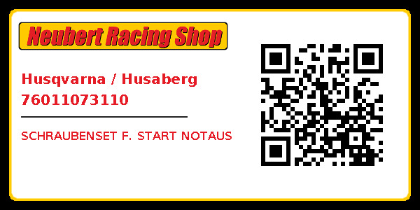 Husqvarna / Husaberg 76011073110