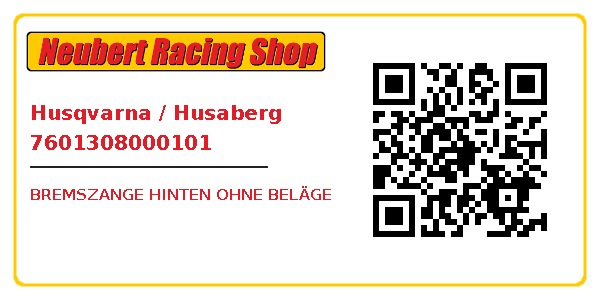Husqvarna / Husaberg 7601308000101