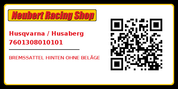 Husqvarna / Husaberg 7601308010101