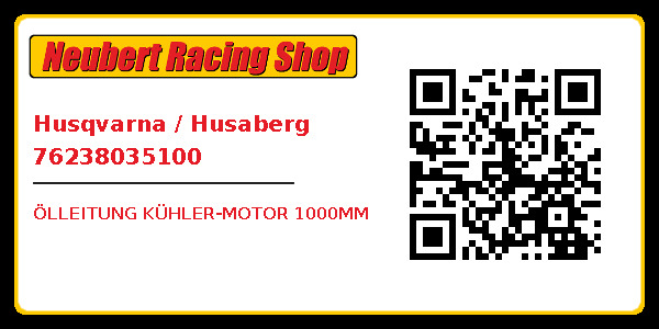 Husqvarna / Husaberg 76238035100