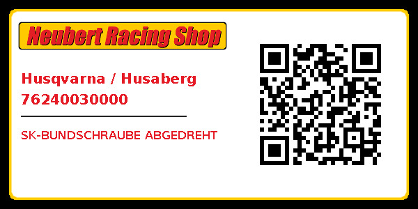 Husqvarna / Husaberg 76240030000