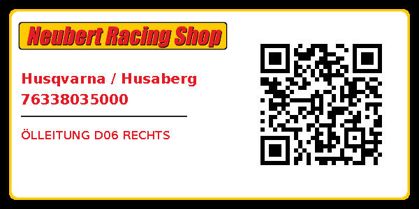 Husqvarna / Husaberg 76338035000
