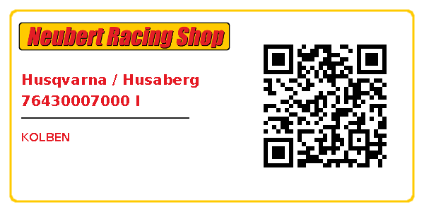 Husqvarna / Husaberg 76430007000 I