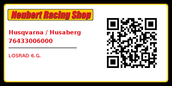 Husqvarna / Husaberg 76433006000