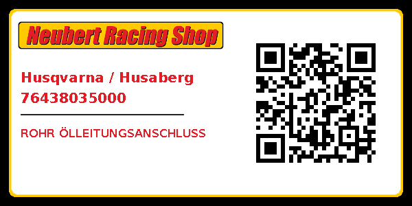 Husqvarna / Husaberg 76438035000