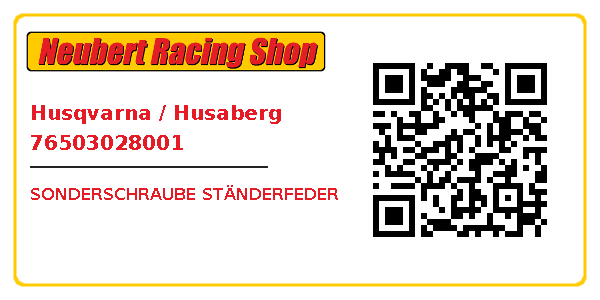 Husqvarna / Husaberg 76503028001