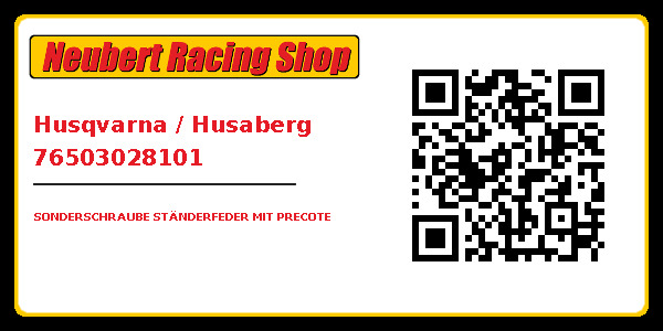 Husqvarna / Husaberg 76503028101