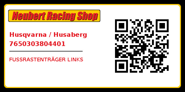 Husqvarna / Husaberg 7650303804401