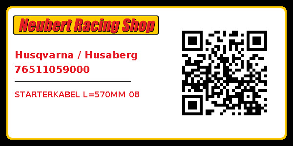 Husqvarna / Husaberg 76511059000