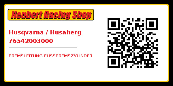 Husqvarna / Husaberg 76542003000