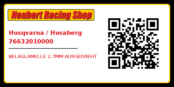 Husqvarna / Husaberg 76632010000