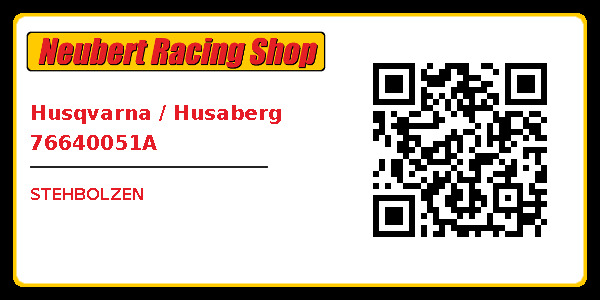 Husqvarna / Husaberg 76640051A