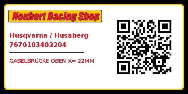 Husqvarna / Husaberg 7670103402204