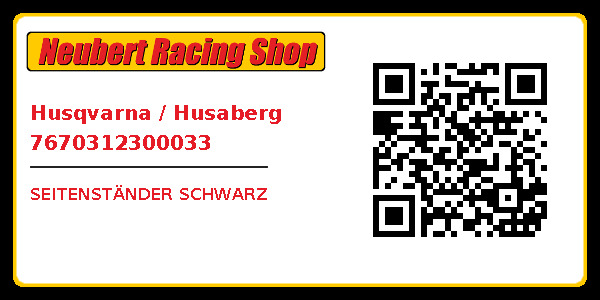 Husqvarna / Husaberg 7670312300033