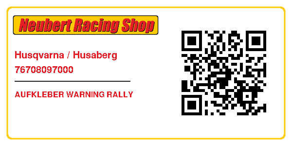 Husqvarna / Husaberg 76708097000