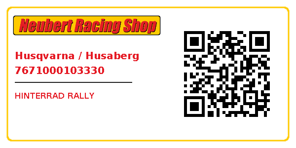 Husqvarna / Husaberg 7671000103330