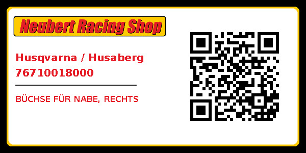 Husqvarna / Husaberg 76710018000