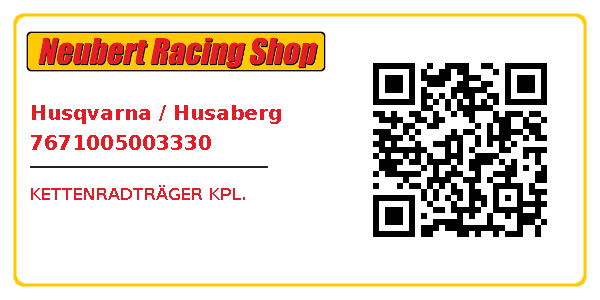 Husqvarna / Husaberg 7671005003330