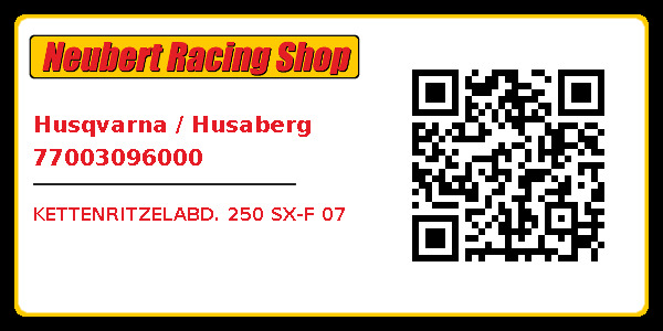 Husqvarna / Husaberg 77003096000
