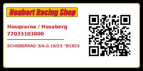 Husqvarna / Husaberg 77033103000