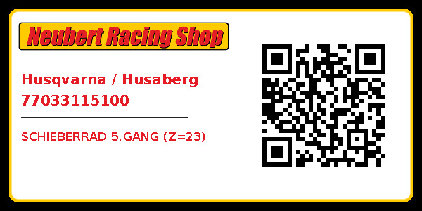 Husqvarna / Husaberg 77033115100