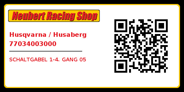 Husqvarna / Husaberg 77034003000