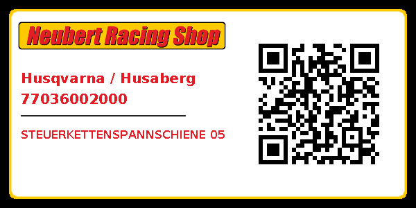 Husqvarna / Husaberg 77036002000