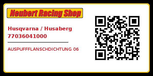 Husqvarna / Husaberg 77036041000