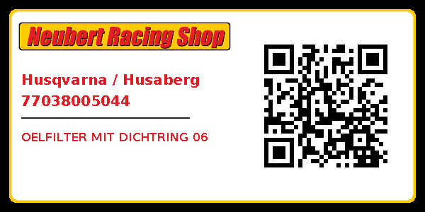 Husqvarna / Husaberg 77038005044