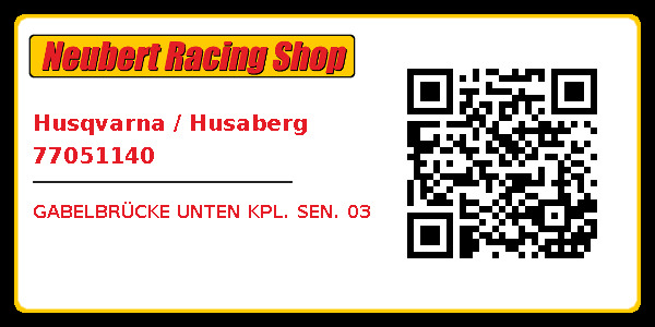 Husqvarna / Husaberg 77051140