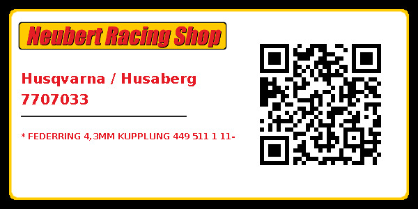 Husqvarna / Husaberg 7707033