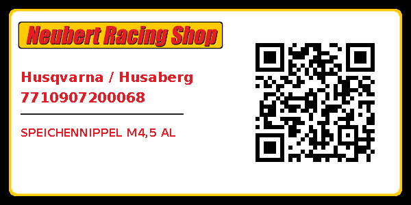 Husqvarna / Husaberg 7710907200068