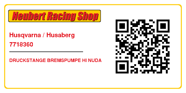 Husqvarna / Husaberg 7718360