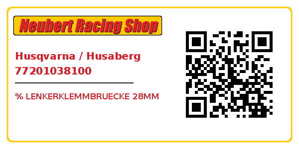 Husqvarna / Husaberg 77201038100