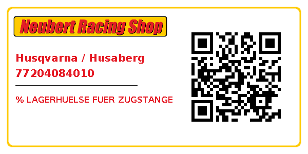 Husqvarna / Husaberg 77204084010